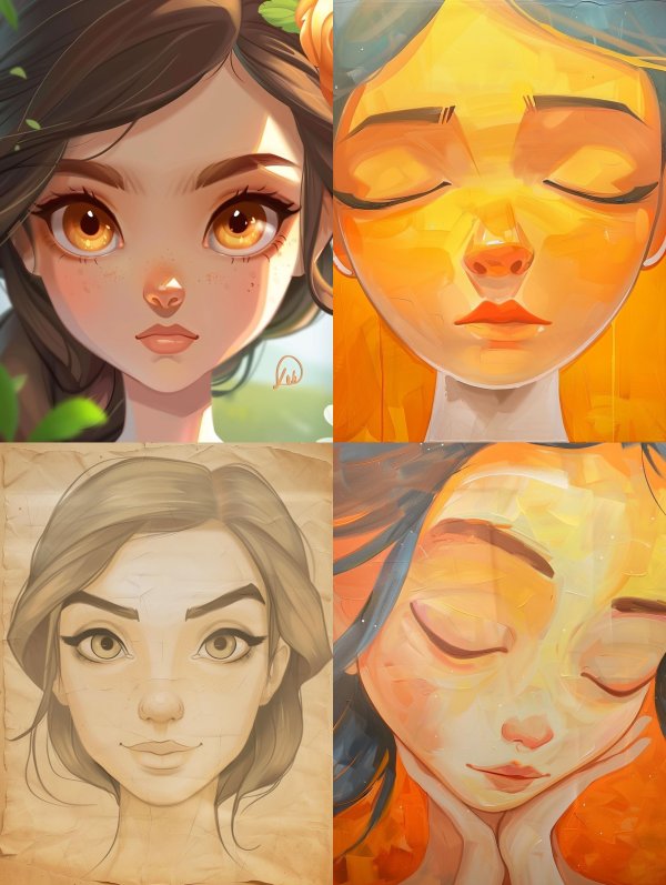 Golden Hour Ethereal Portrait