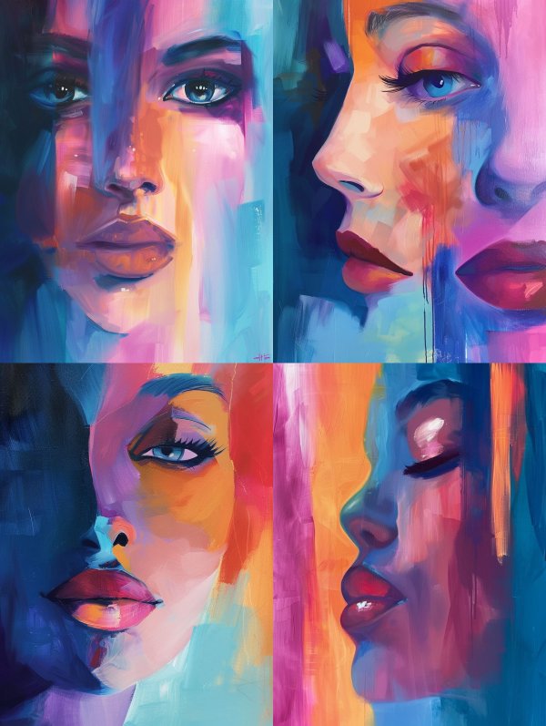 Chromatic Soul Portrait