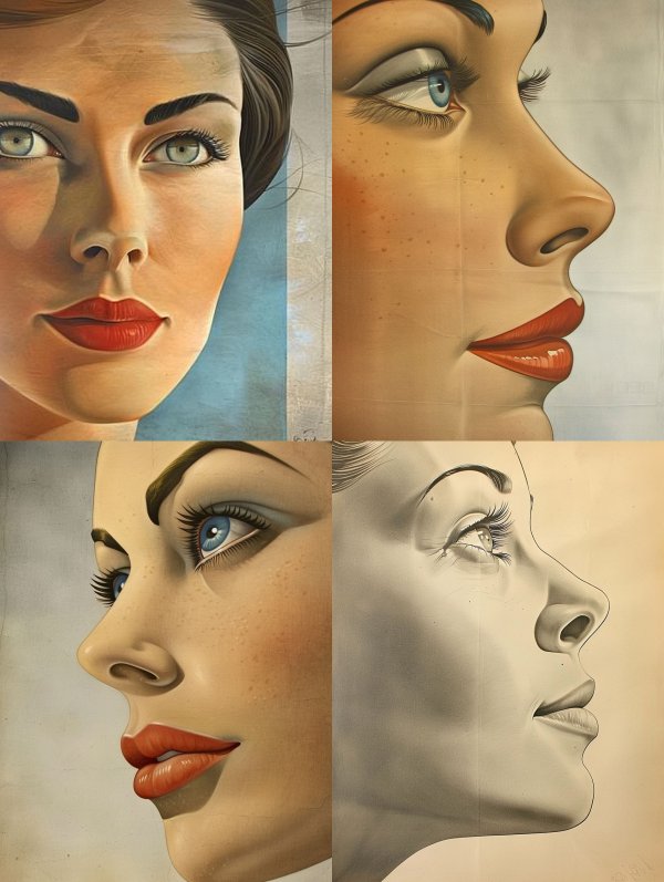 Vintage Glamour Portrait