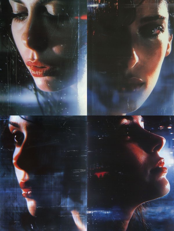 Fragmented Echoes of Blue Light