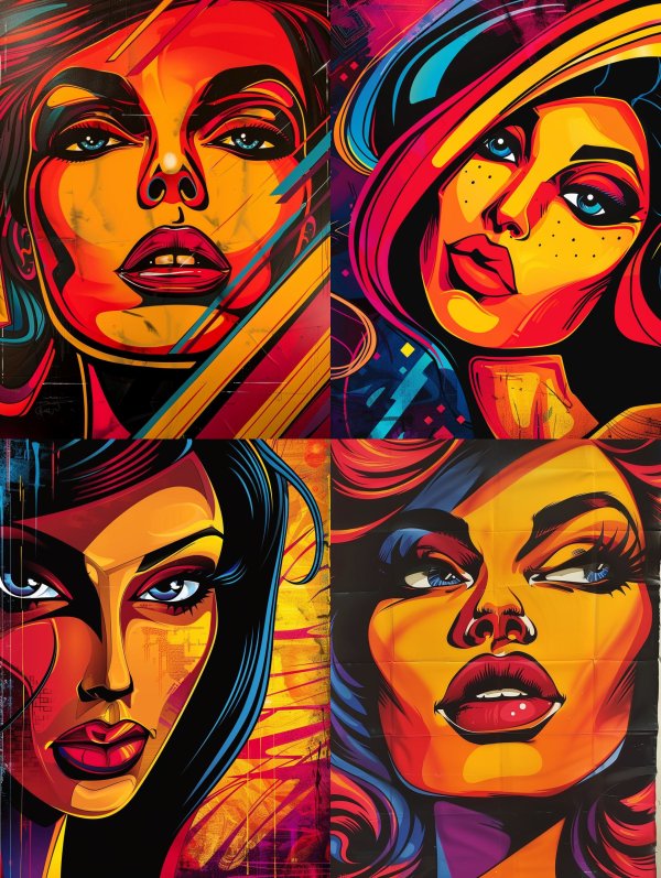 Neon Urban Muse
