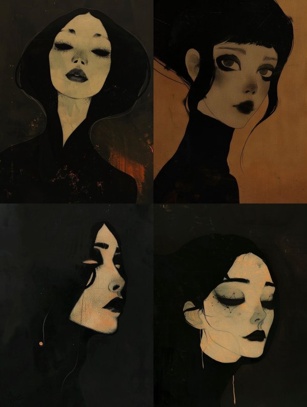 Shadowed Ethereal Gaze