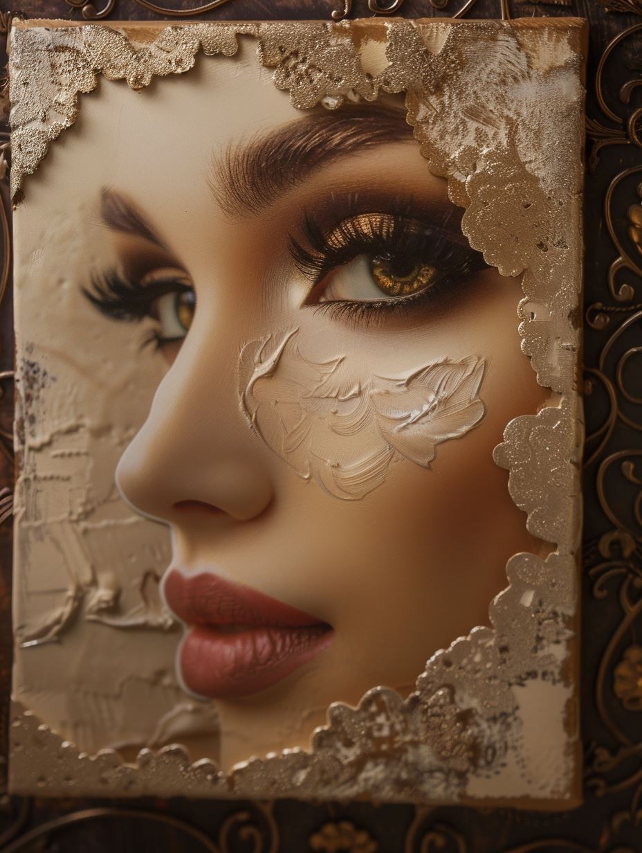 Fragmented Porcelain Grace