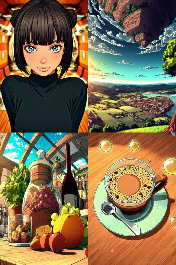 Cybernetic Anime Elegance