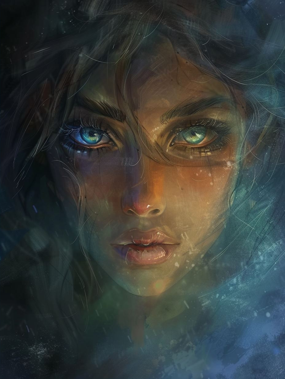 Ethereal Gaze in Deep Waters
