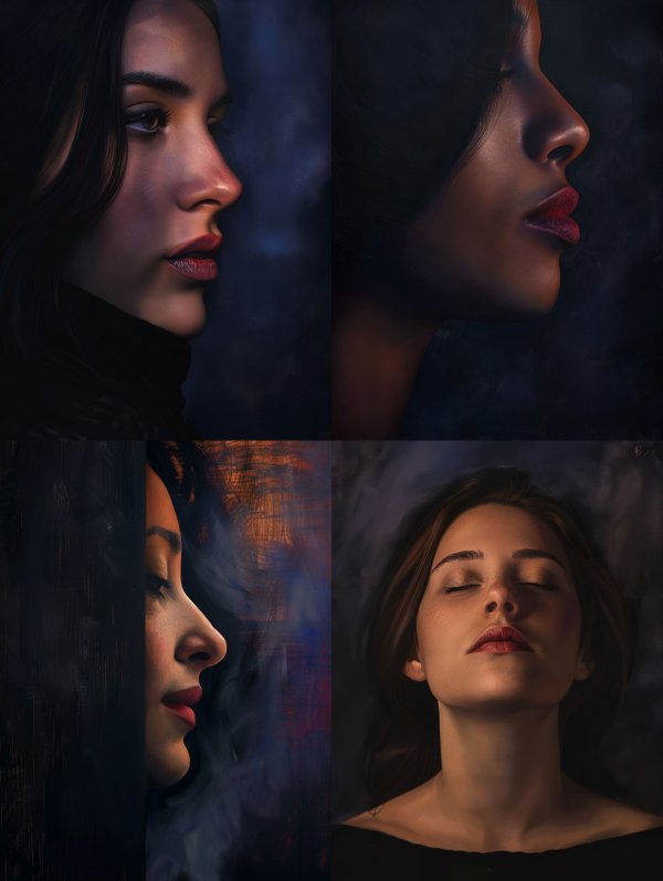 Midnight Velvet Gaze