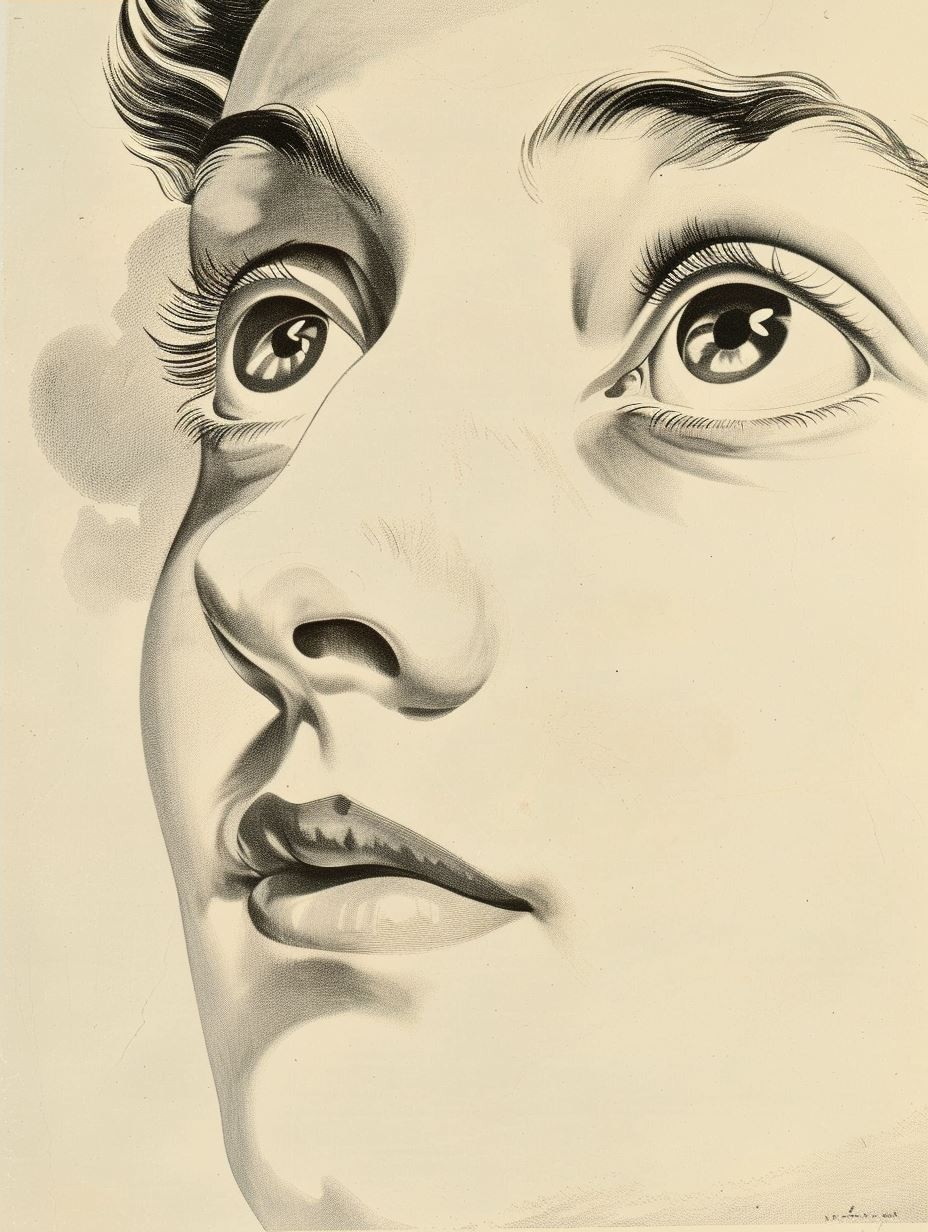 Sunlit Canvas Gaze