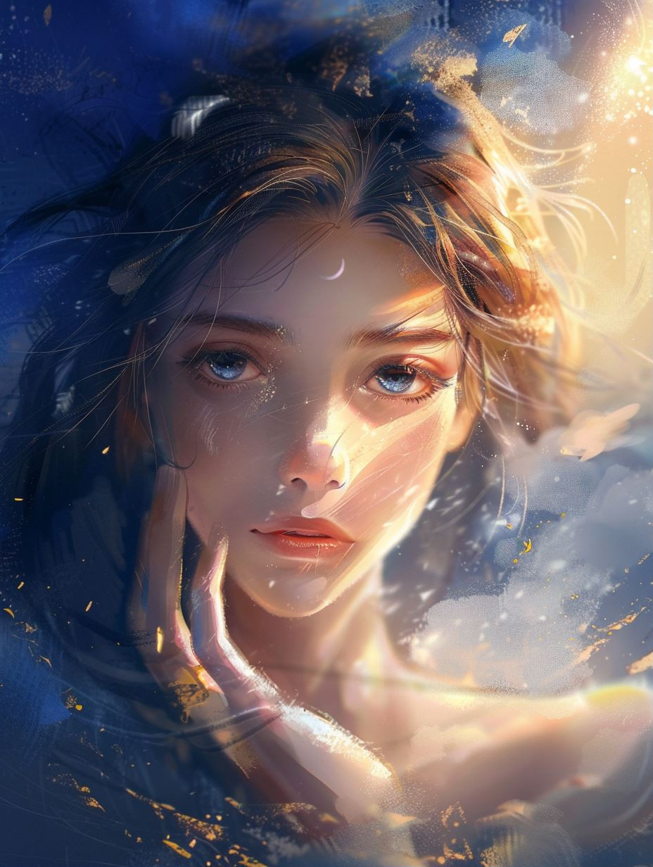 Celestial Ethereal Dream Portrait