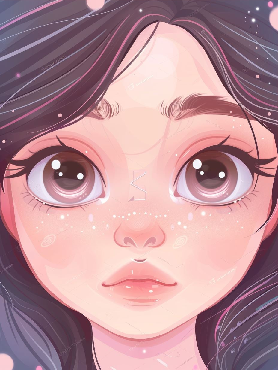 Ethereal Blush Dreamscape Portrait - Image 3