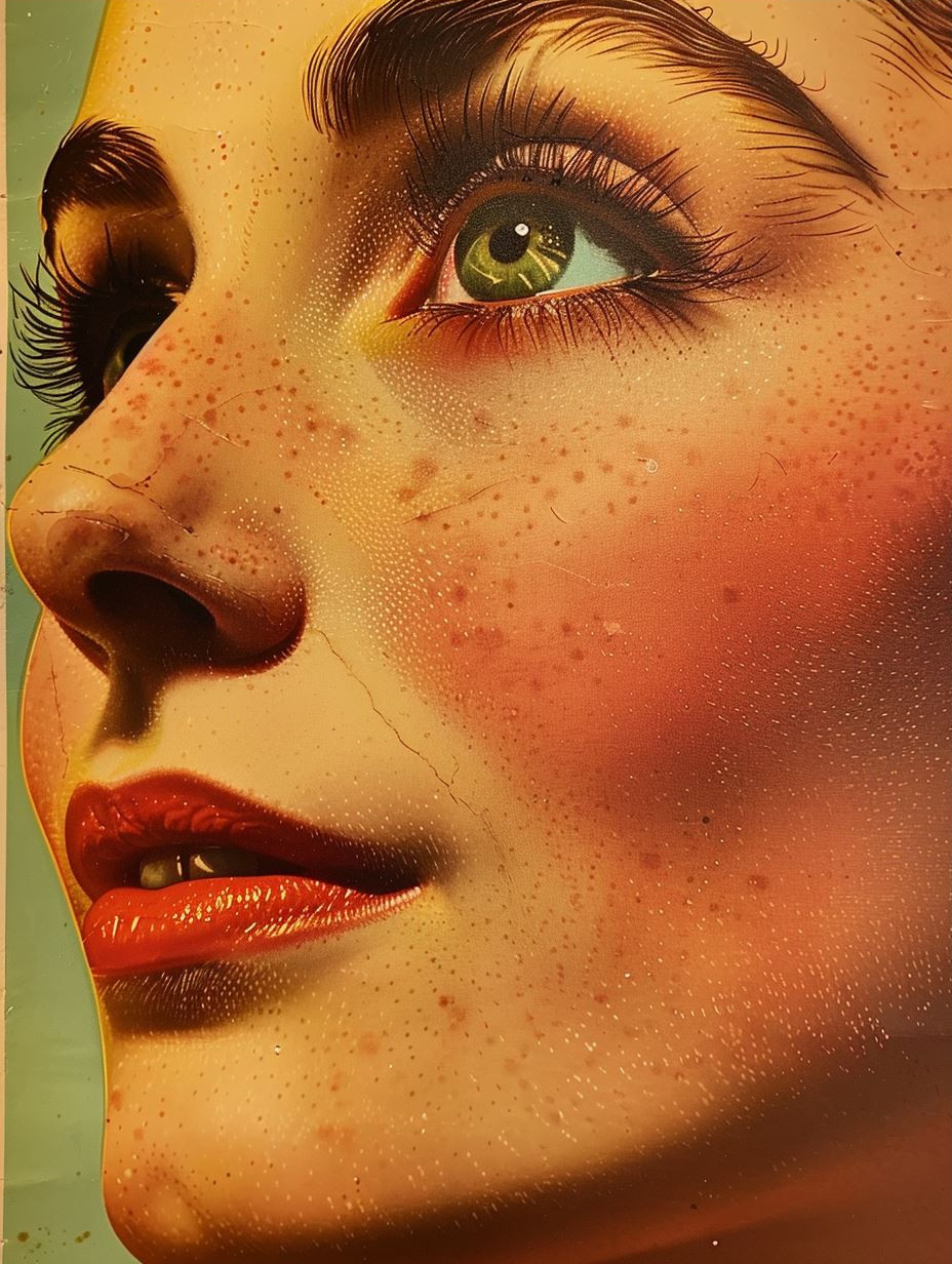 Vintage Gilded Gaze
