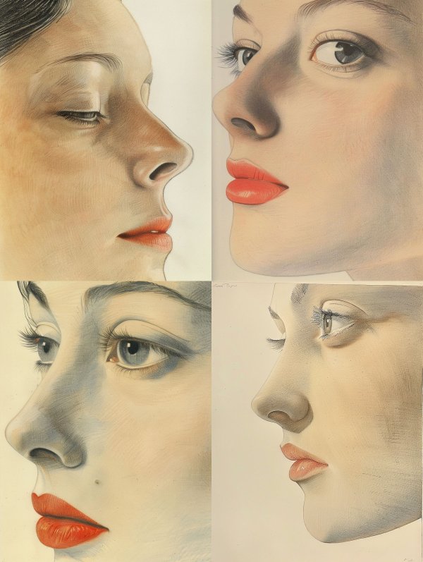 Ethereal Colored Pencil Portrait