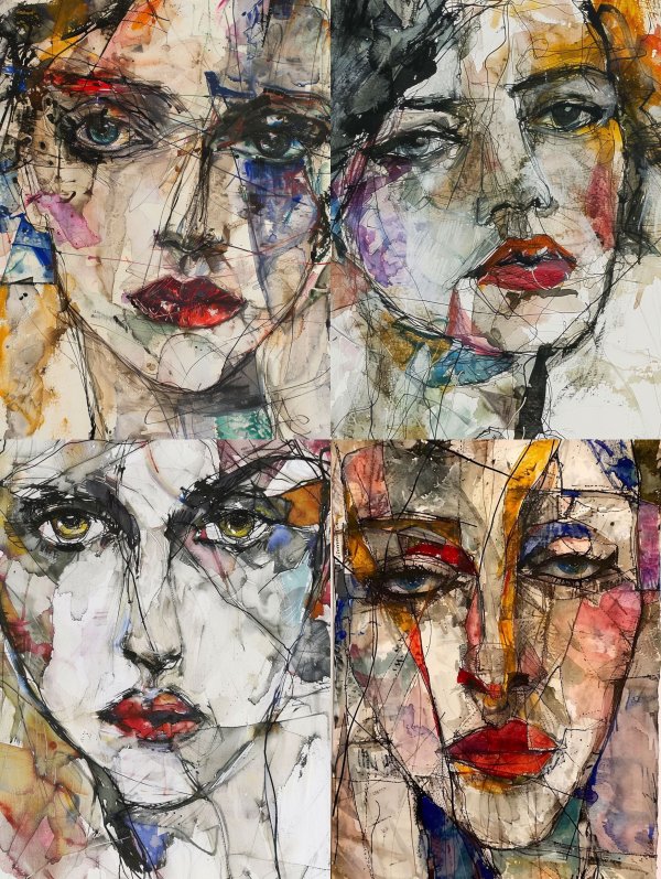 Abstract Emotional Portrait