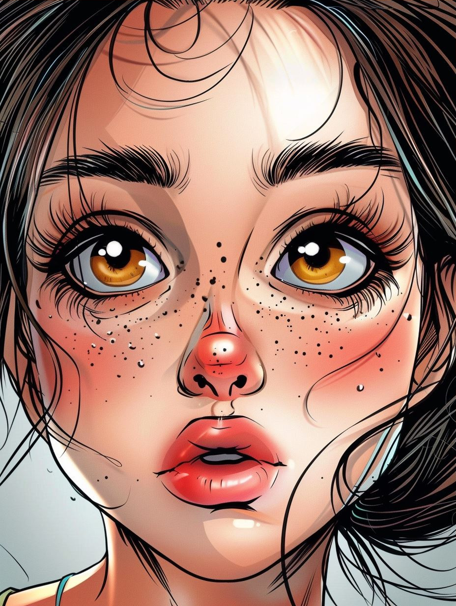 Vivid Comic Glamour