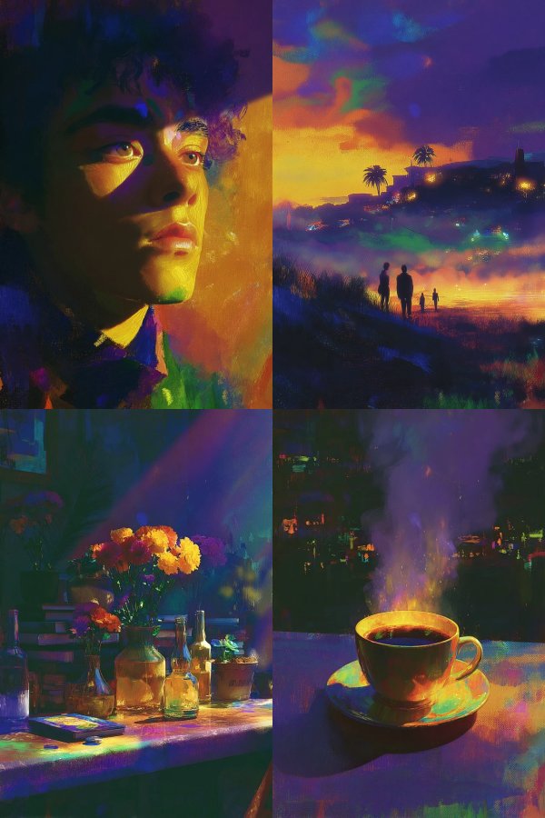 Prismatic Soul Portrait