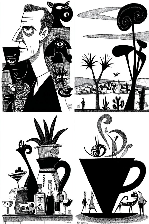 Ink Noir Surrealism