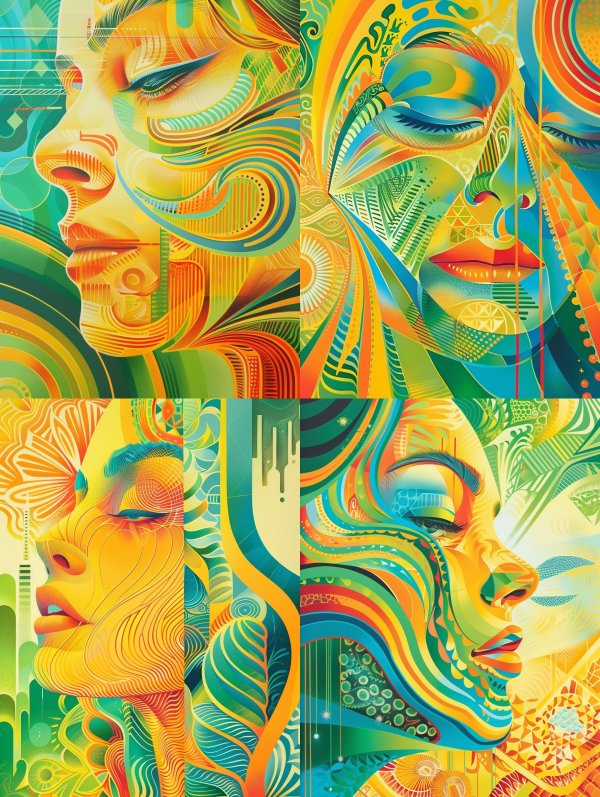 Psychedelic Fluidity of Form