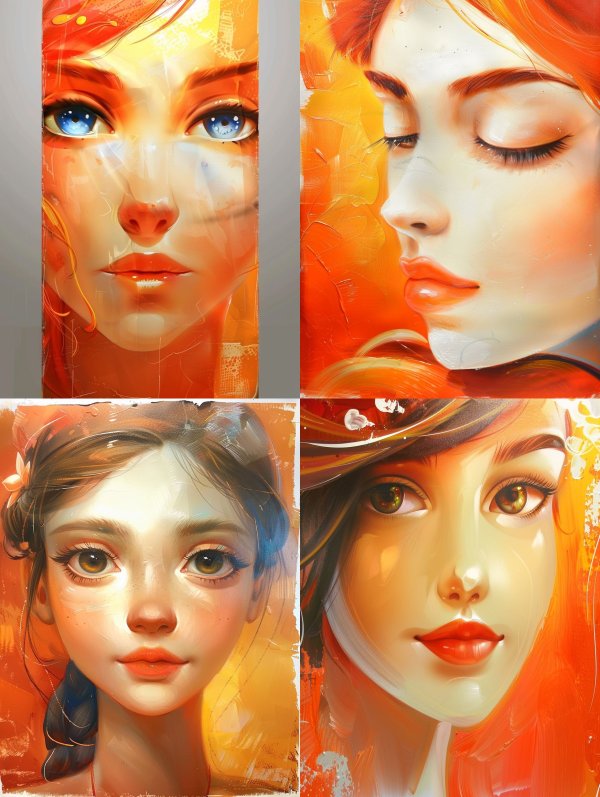 Amber Ethereal Glow