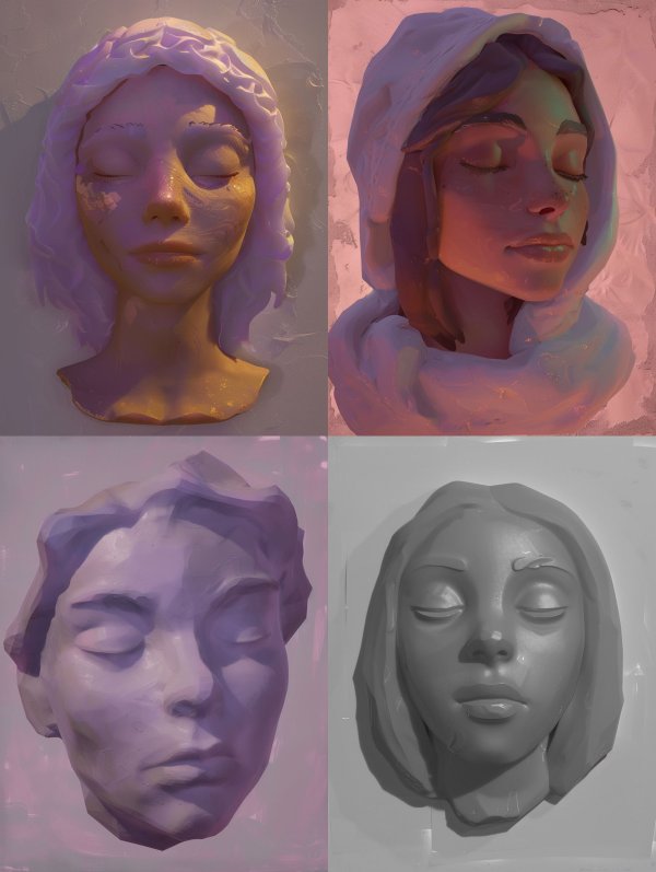 Ethereal Porcelain Dream