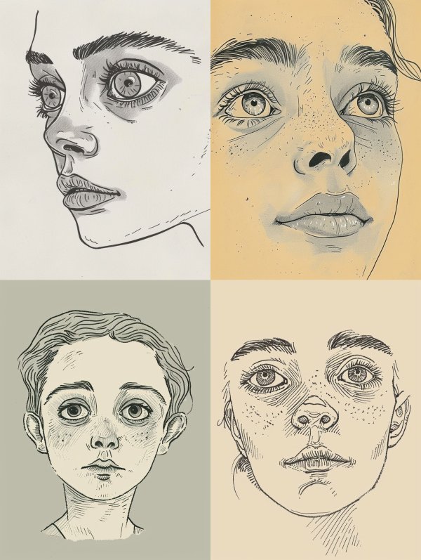 Ink Dot Portrait