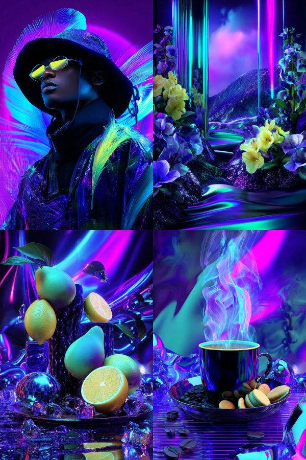 Neon Prism Vogue