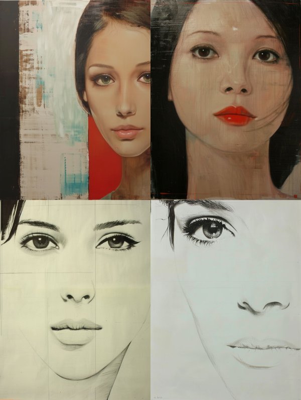 Modern Ethereal Portrait