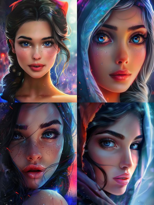 Ethereal Portraits of Mystical Women