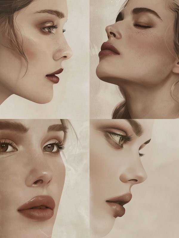 Sepia Ethereal Portrait