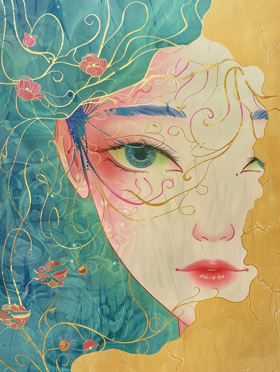 Azure Dream Portrait