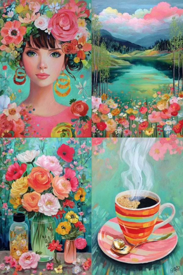 Floral Dream Portrait