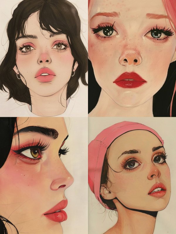 Velvet Blush Portrait