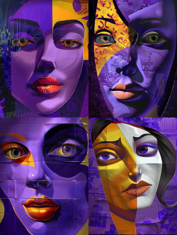 Neon Violet Dream