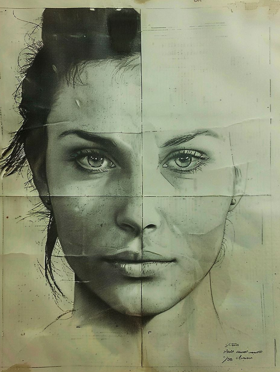 Sun-Kissed Freckled Portrait Study