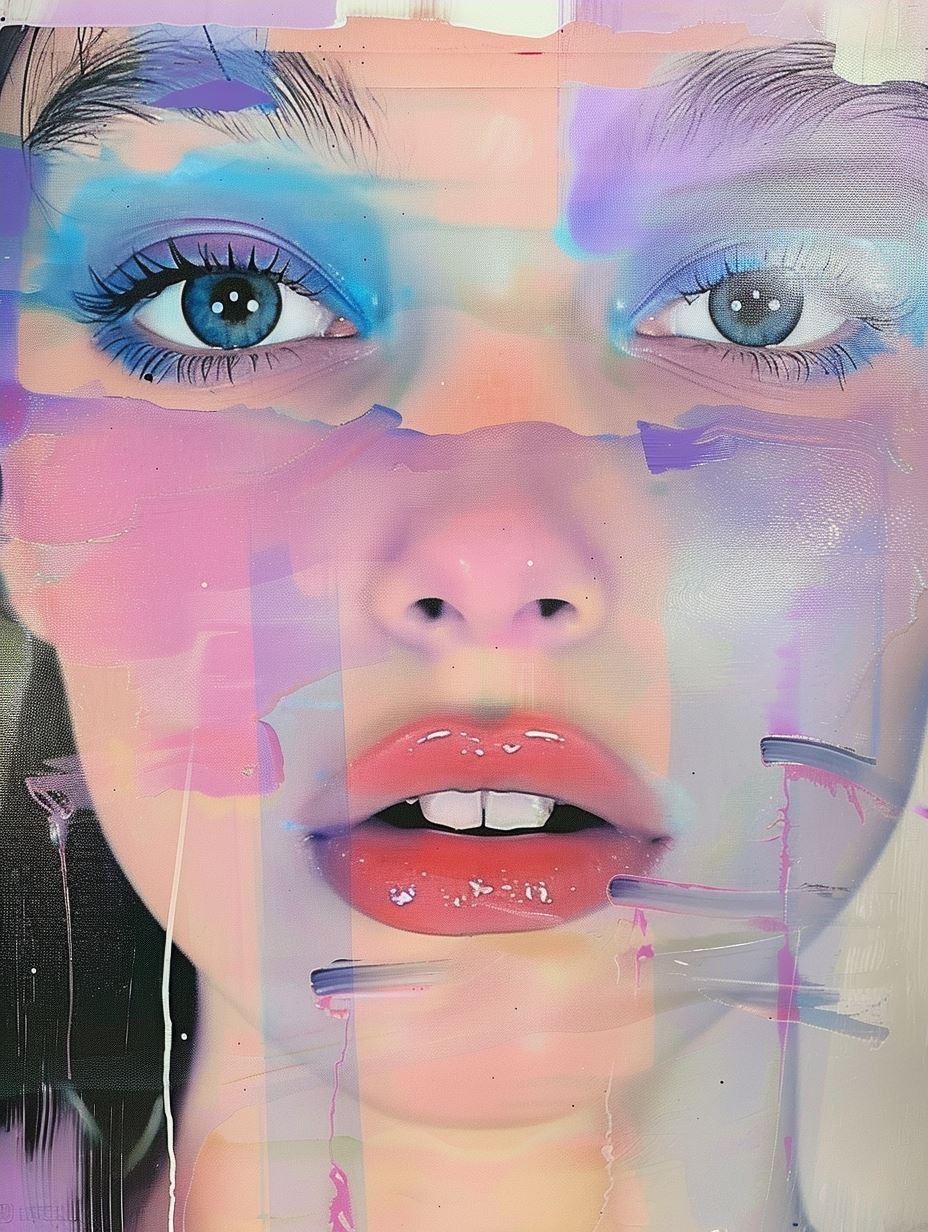Neon Dream Portrait