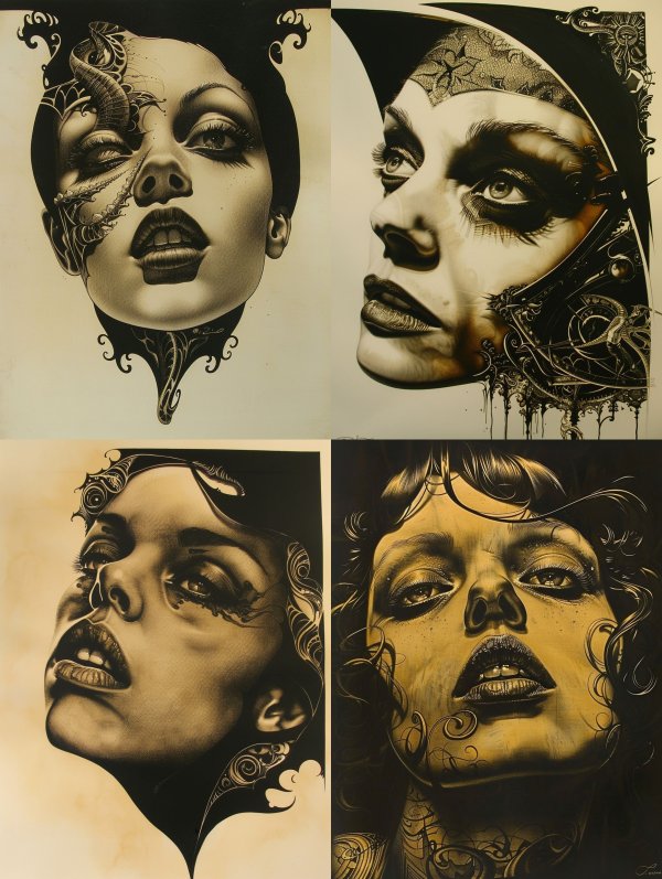 Surreal Gothic Portrait
