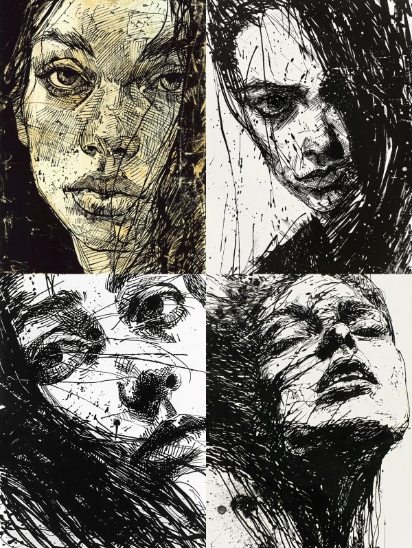 Etched Soul in Ink