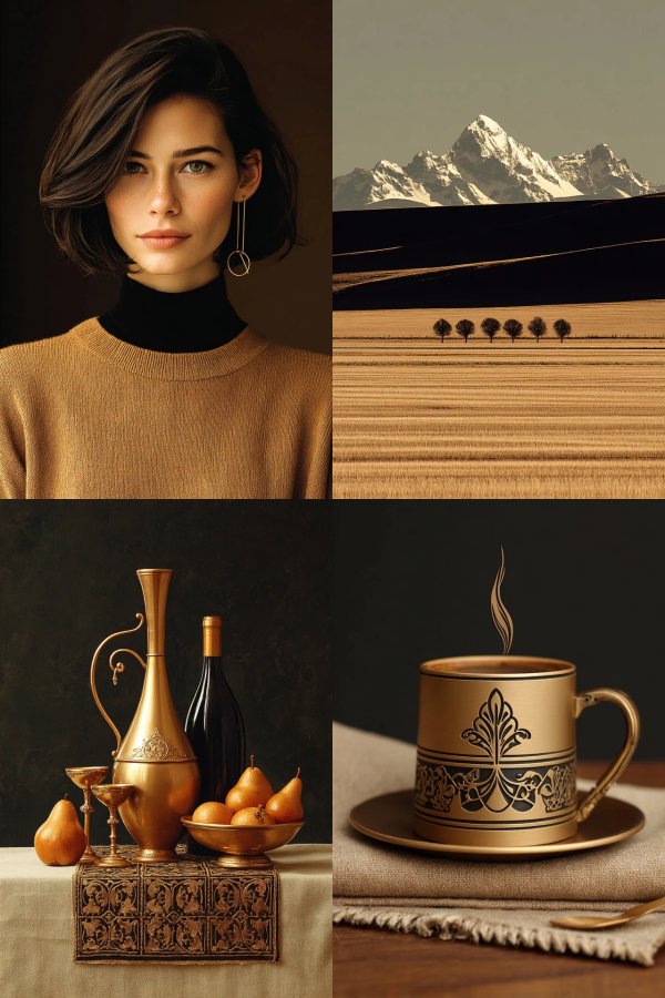 Autumnal Elegance Portrait