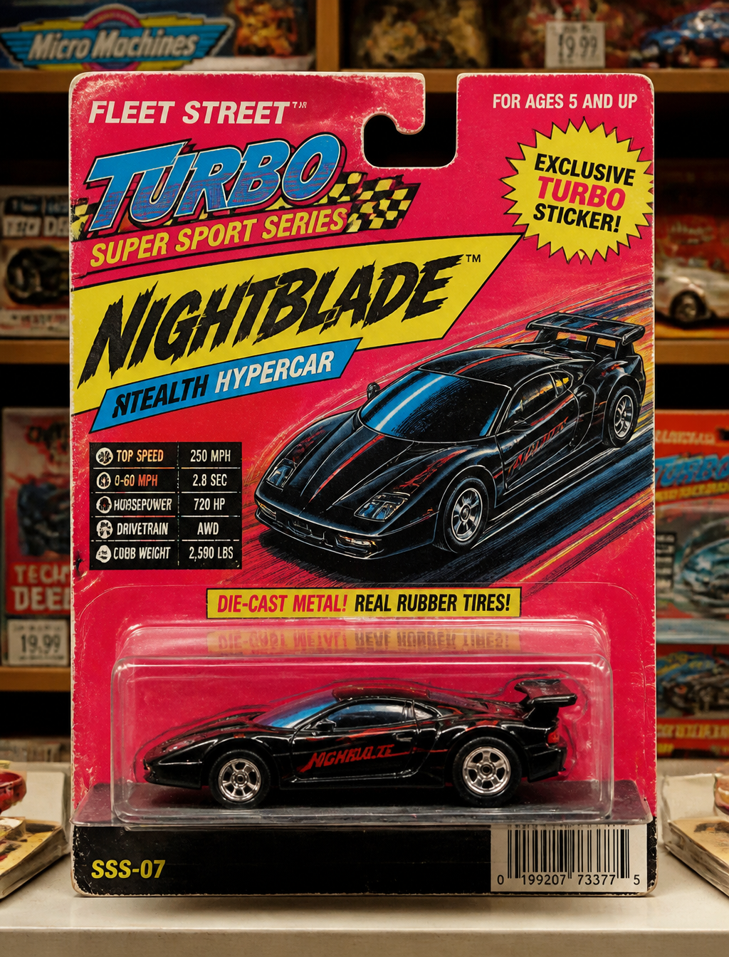 Ultra-premium collector's packaging and product advertise...