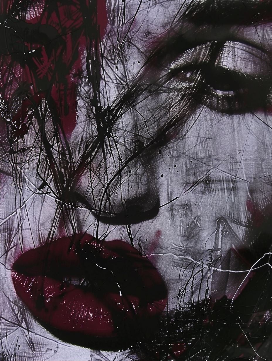 Crimson Chaos Portrait