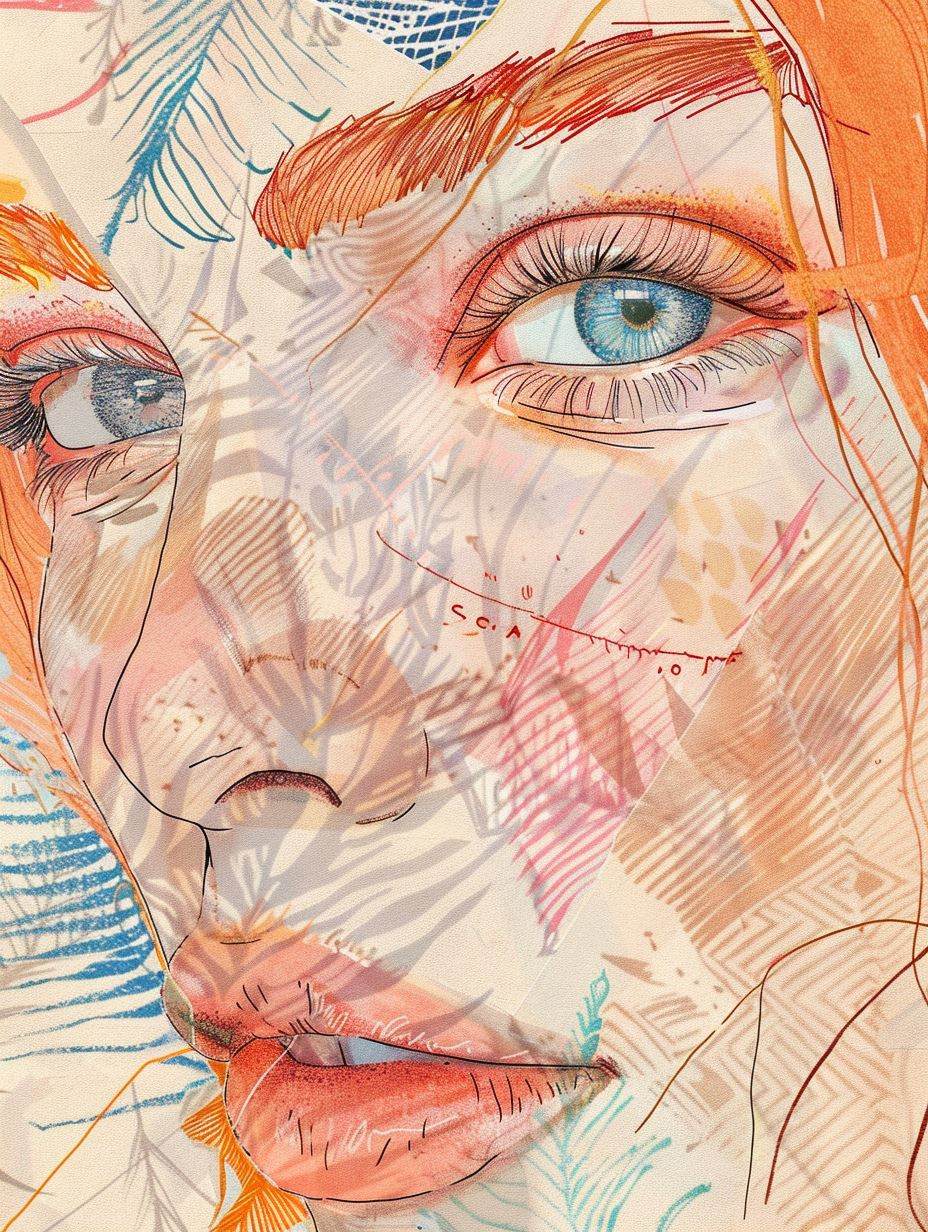 Fragmented Soul Portrait