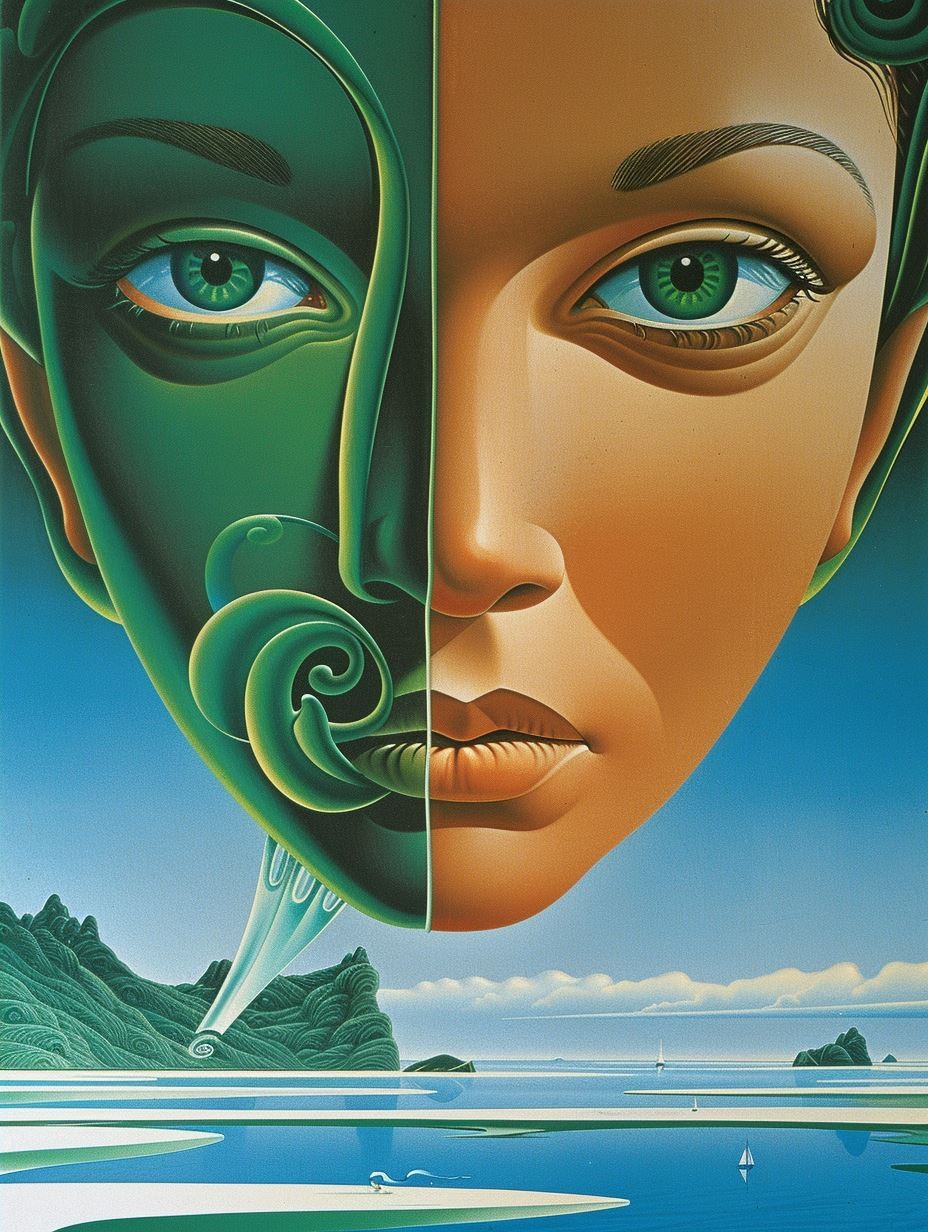 Emerald Gaze Futurism