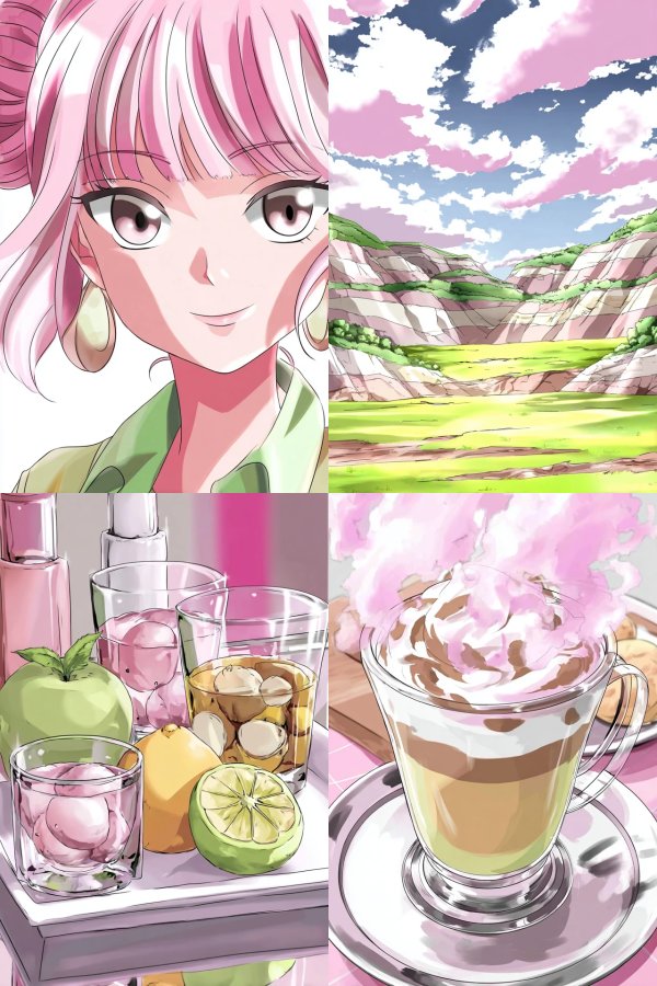 Pastel Anime Glow