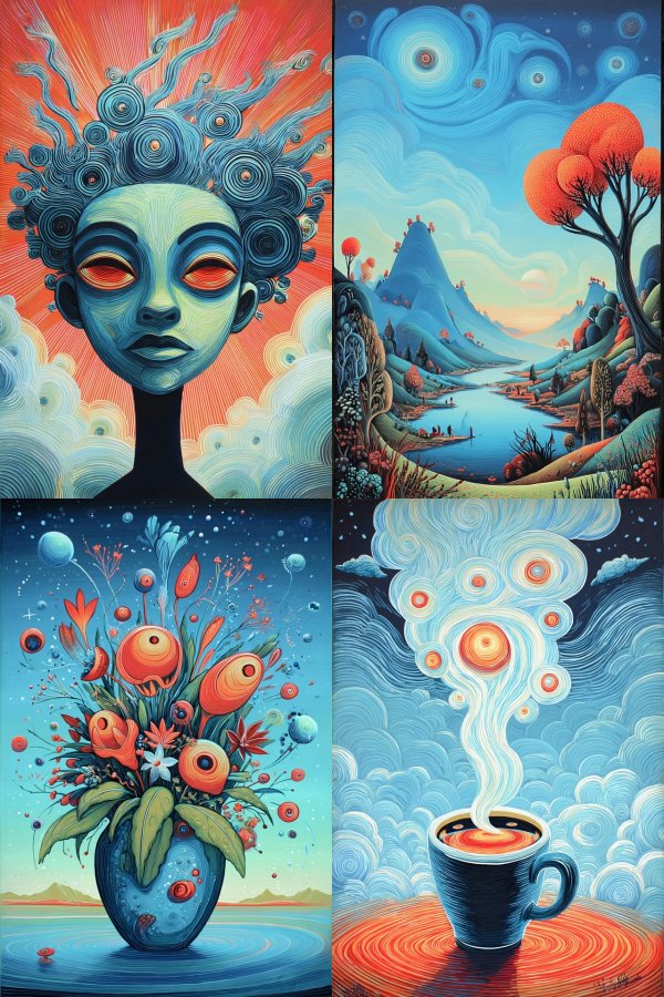 Celestial Swirls