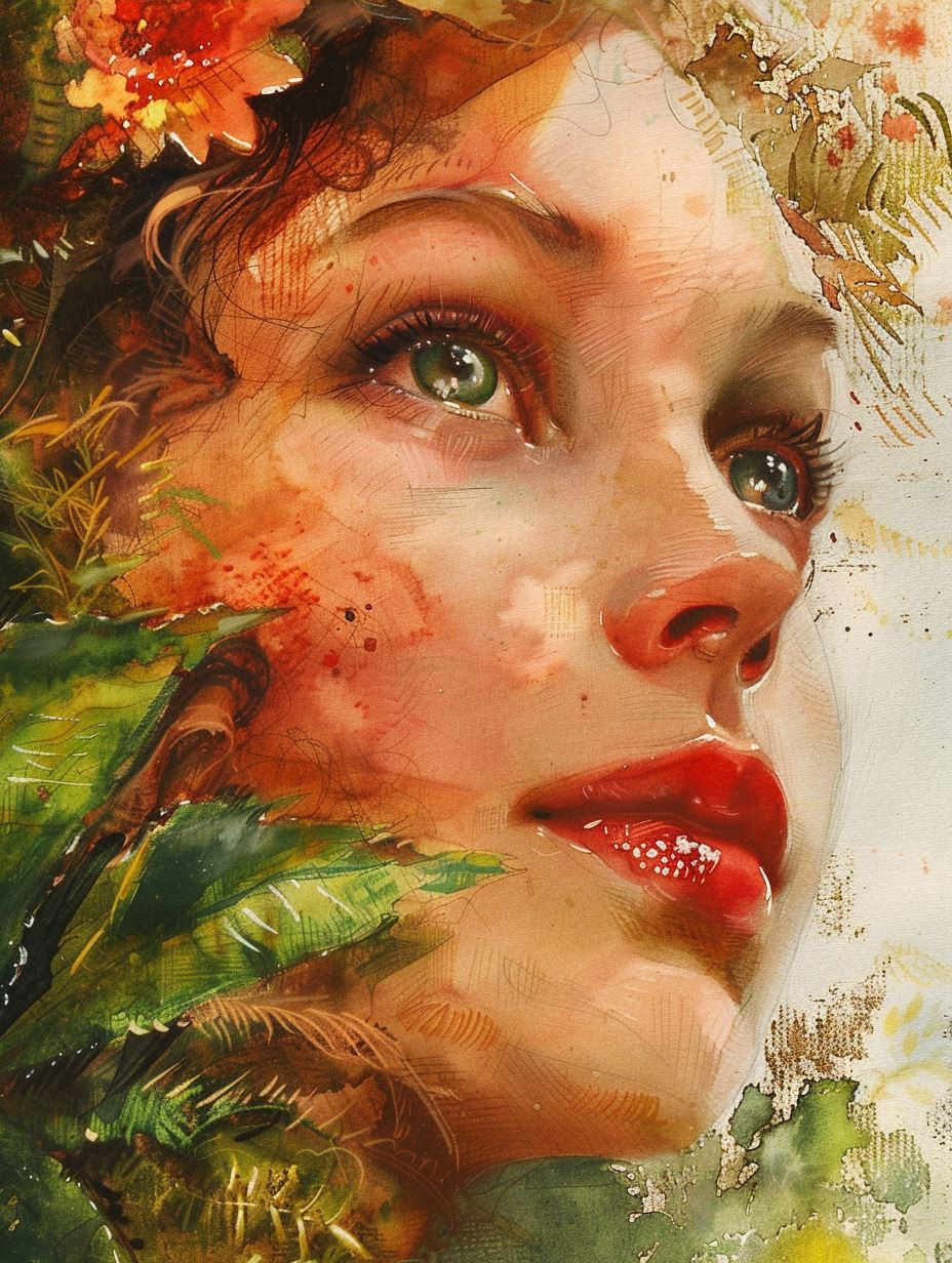 Autumnal Dream Ethereal Portrait