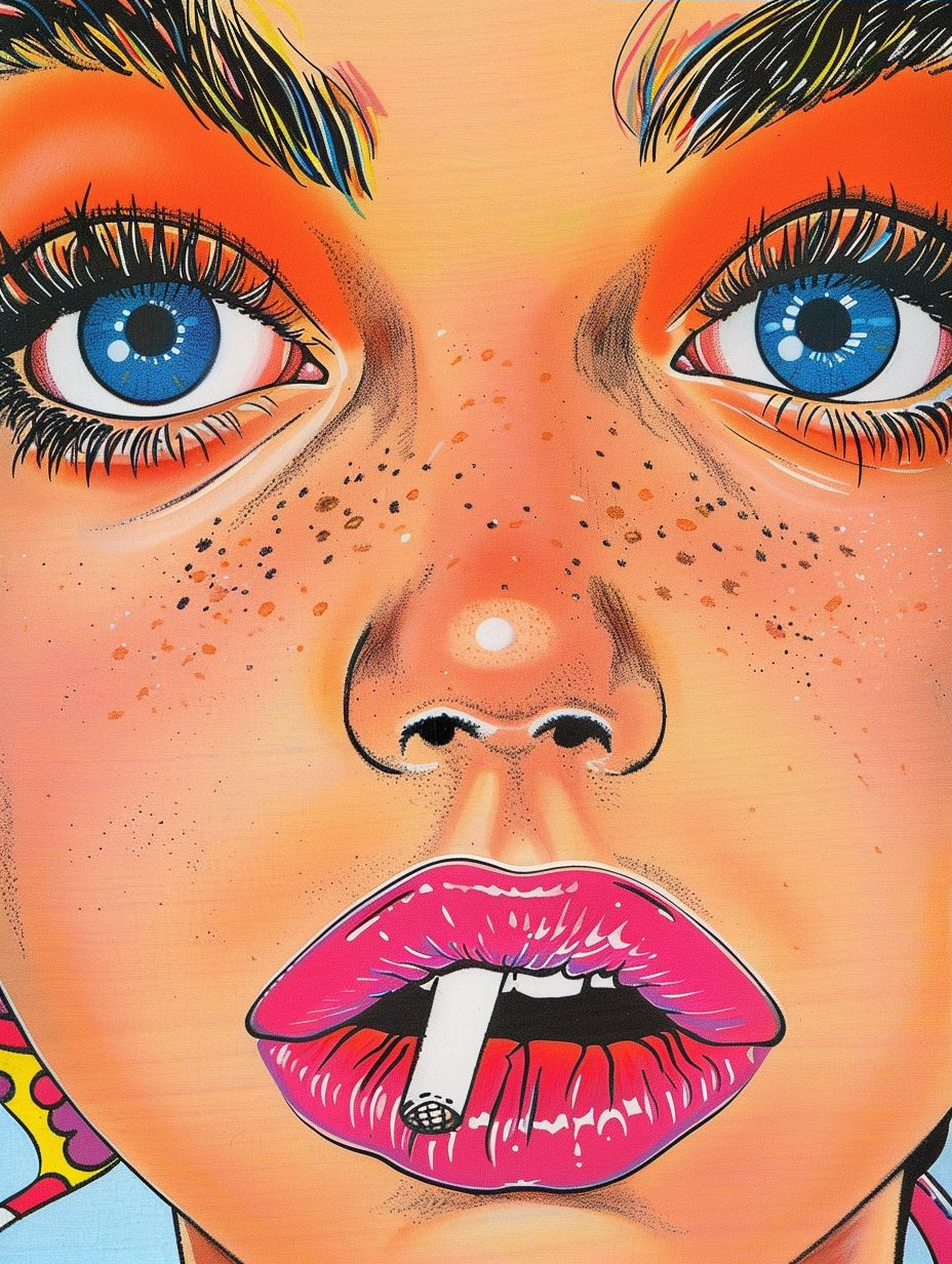 Neon Pop Art Portraiture