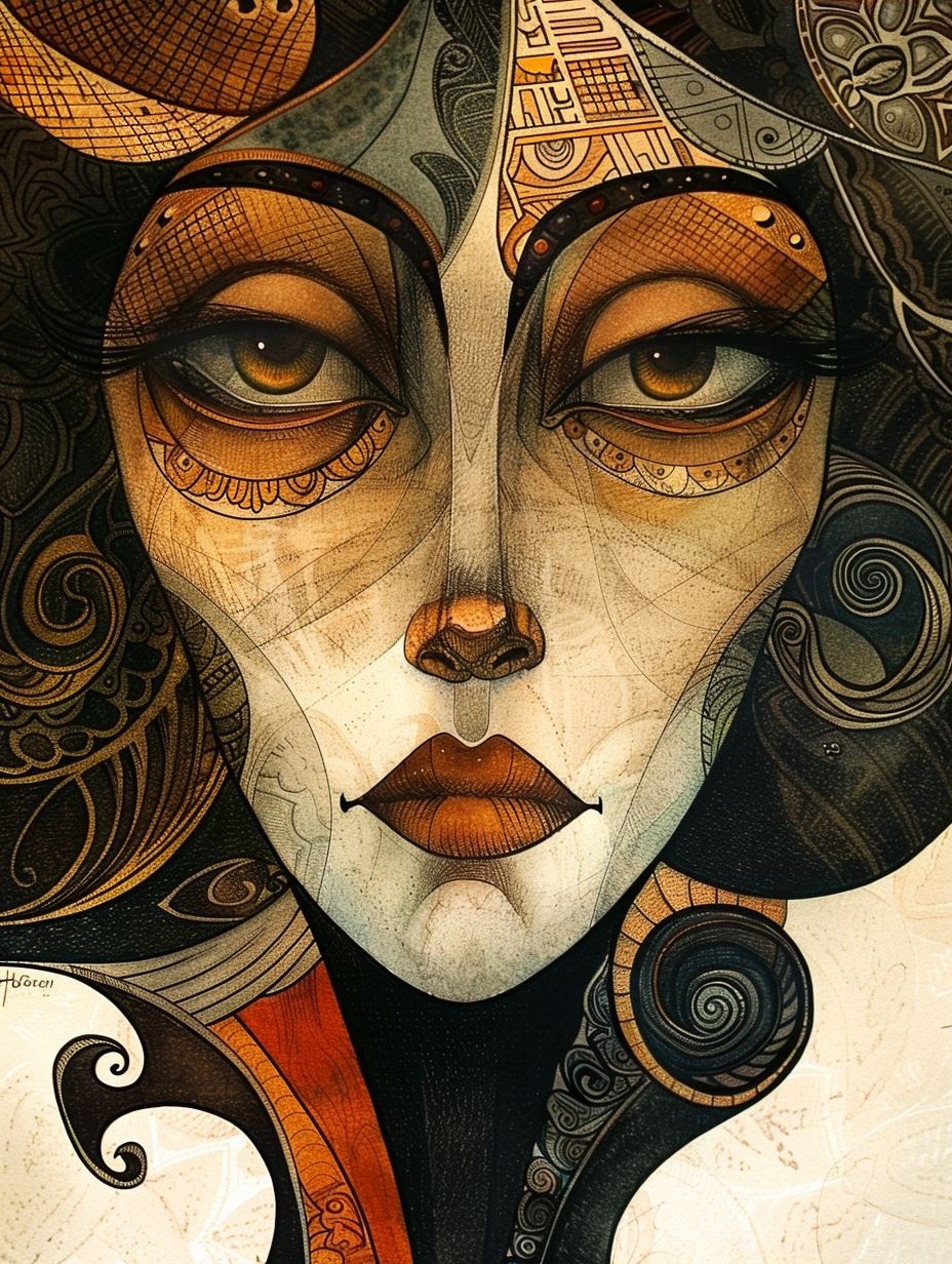 Geometric Soul Portrait - Image 3