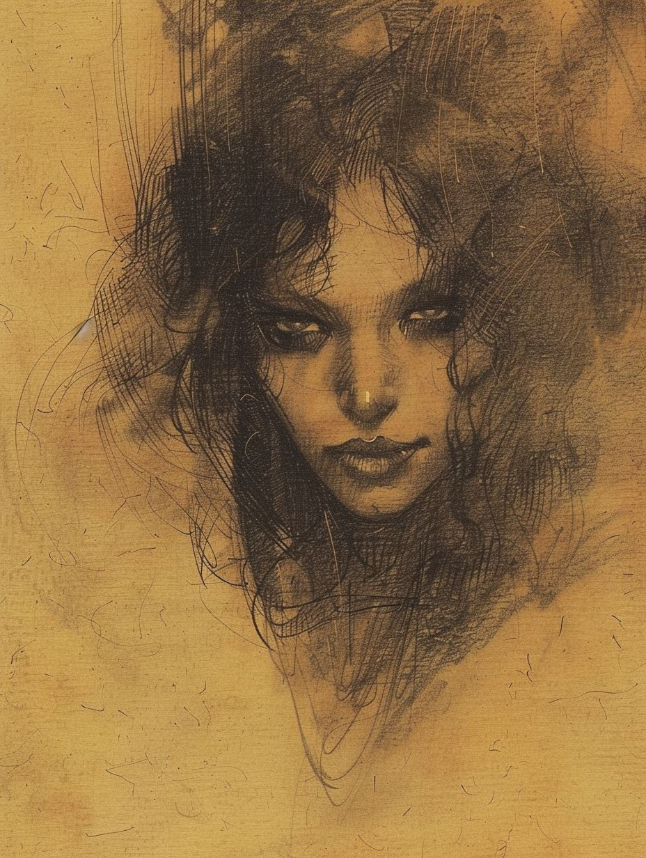 Sepia Soul Sketch