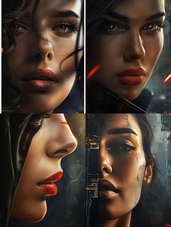 Ethereal Gaze in Soft Light