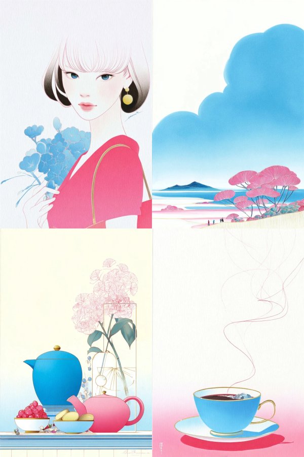 Pastel Petal Elegance
