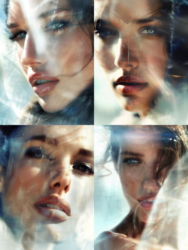 Ethereal Veil Gaze