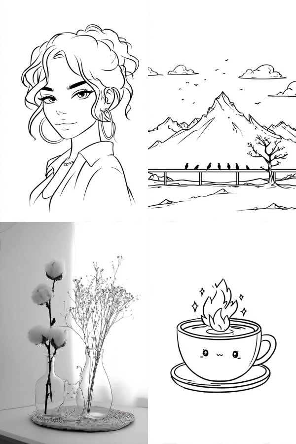 Pure Ink Contour